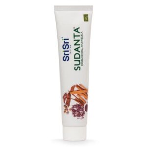 Sudanta - Pasta Dental Ayurvédica libre de flúor- 100gr- Sri Sri Tattva