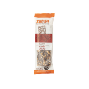 Barrita Cacao y Maní- Zafrán