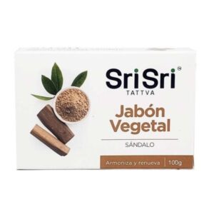 Jabon Ayurvédico Vegetal Sándalo- Sri Sri Tattva
