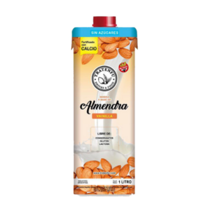 Leche de Almendra sabor VAINILLA s/ azúcar 1Lts - TRATENFU