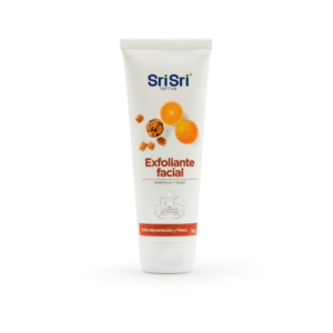 Exfoliante Facial con nuez y naranja- Sri Sri Tattva