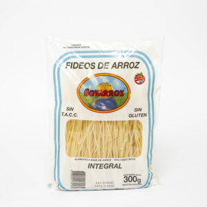 Fideos de Arroz Integral 300gr- Soyarroz