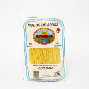 Fideos de Arroz con Maiz 300gr- Soyarroz