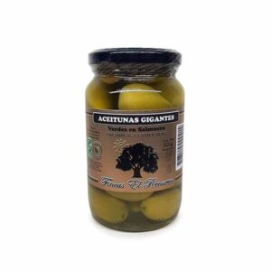 Aceitunas Gigantes Verdes Orgánicas- El Renuevo