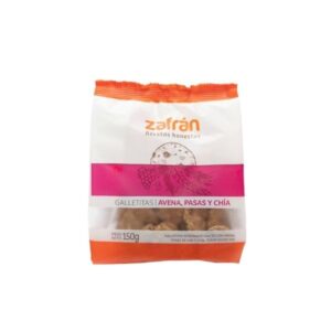 Galletitas de Avena, pasas y chía 100% Integrales - ZAFRÁN