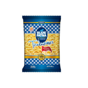 Pasta de harina de arroz – Tirabuzón BLUE PATNA