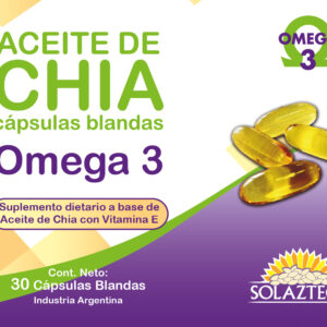CAPSULAS ACEITE DE CHIA - OMEGA 3