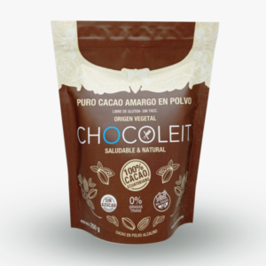 Cacao Amargo puro en Polvo- Ecuatoriano- Chocoleit