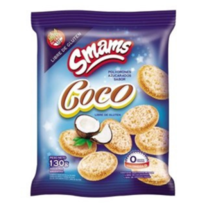 Polvorones sabor Coco 130 gr - Smams