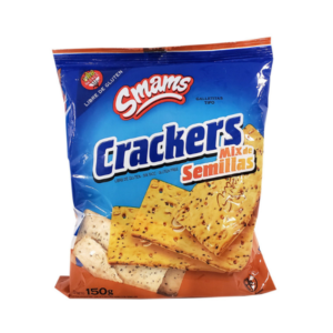 Crackers con Semillas 150 gr - Smams