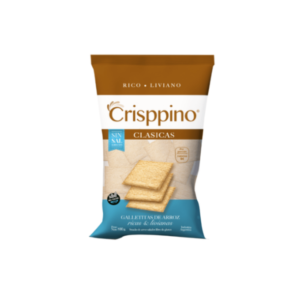 Galleta Cracker Clásica s/sal - Crisppino