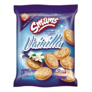 Polvorones sabor Vainilla 130 gr - Smams