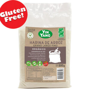 HARINA DE ARROZ BLANCA ORGANICA- 500gr
