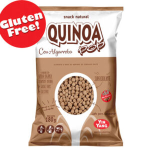 QUINOA POP CON ALGARROBA -180gr