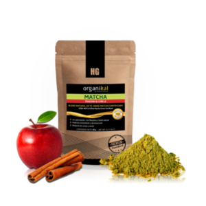 Matcha Manzana y Canela Orgánico 50gr - Organikal