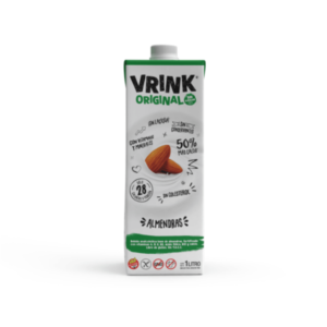 Leche de Almendra s/azúcar- 1Lts VRINK