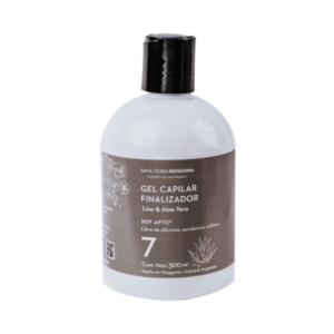 Gel Finalizador de Lino y Aloe Vera (verbena, limon, uva) - SAVIA TIERRA PATAGONIA